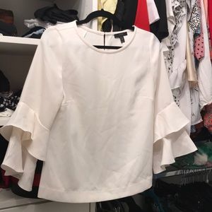 Cream blouse
